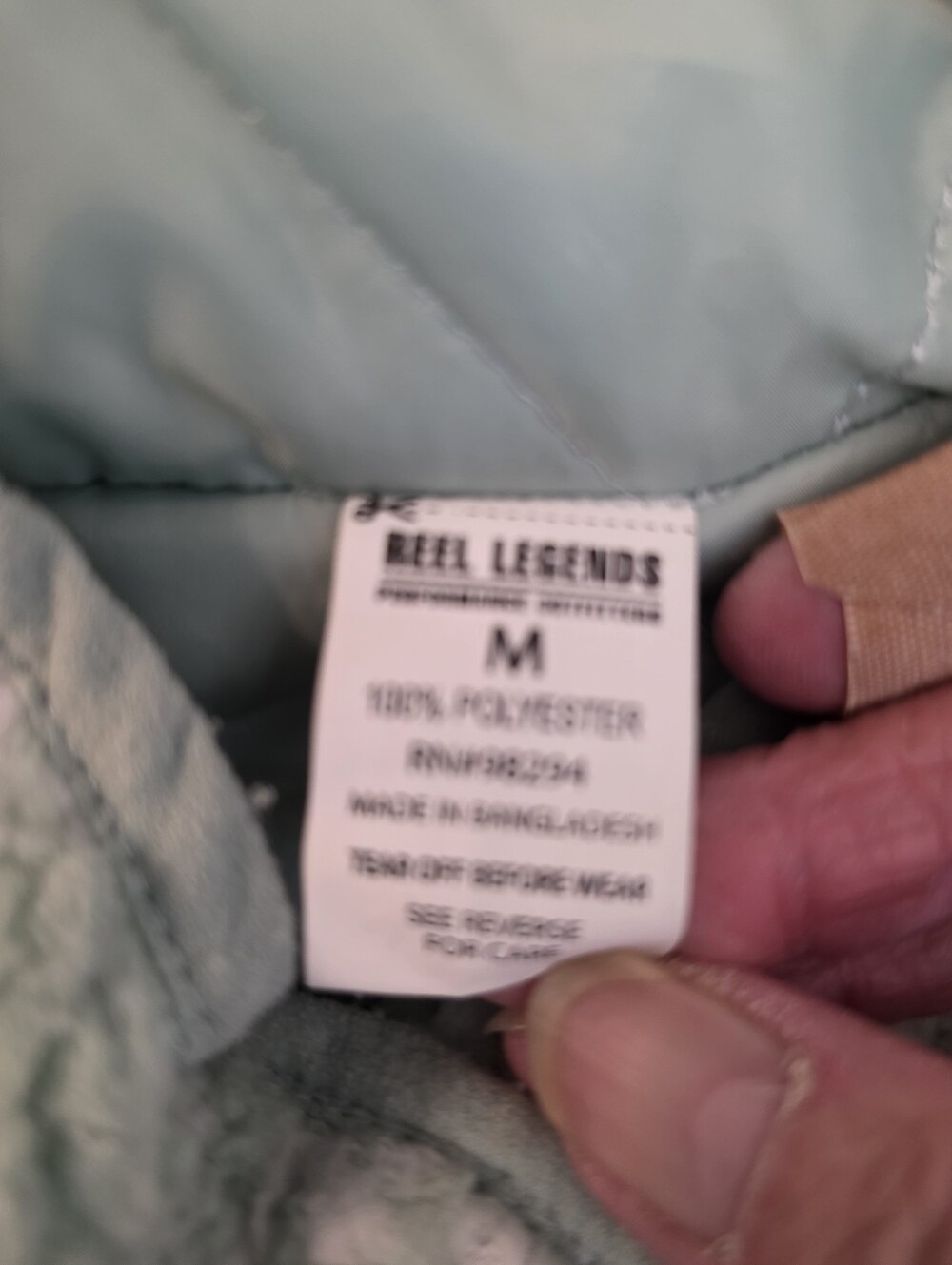 Reel Legends Women’s Medium Reversible Sherpa Fleece Vest Mint Green NWT - Picture 8 of 13